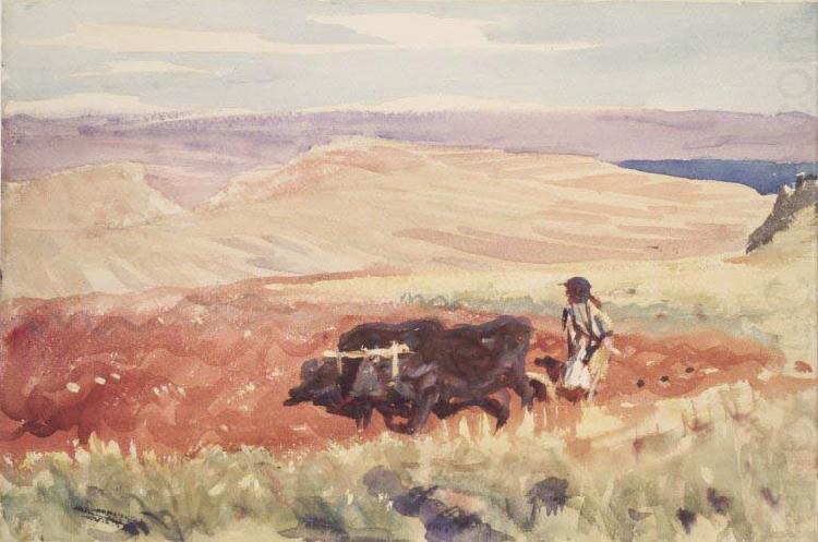 Hills of Galilee, John Singer Sargent